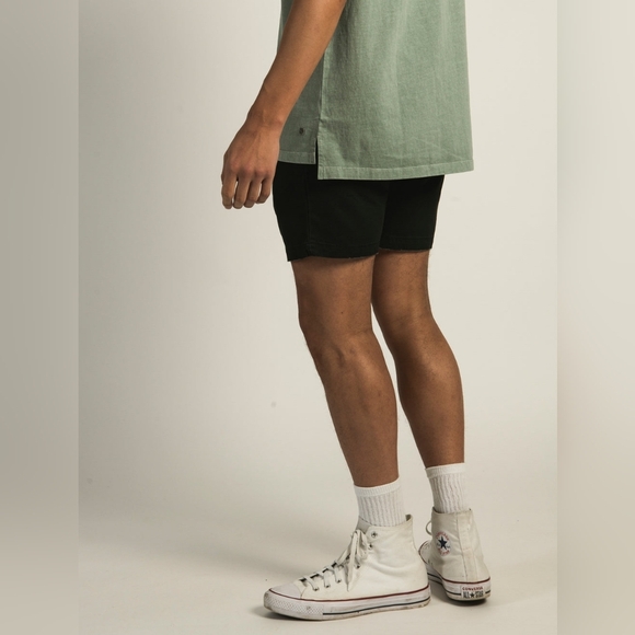 NEW MEN'S KOLBY BLACK SPRING BREAK VOLLEY SHORTS SIZE LARGE - Picture 4 of 14